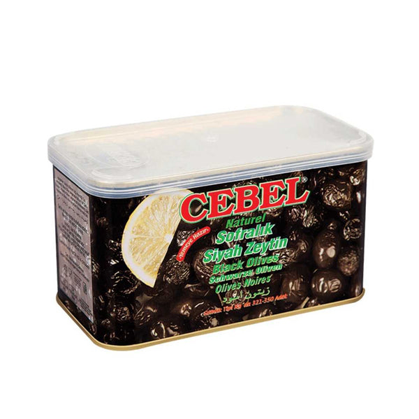 Cebel olives noires  750gr