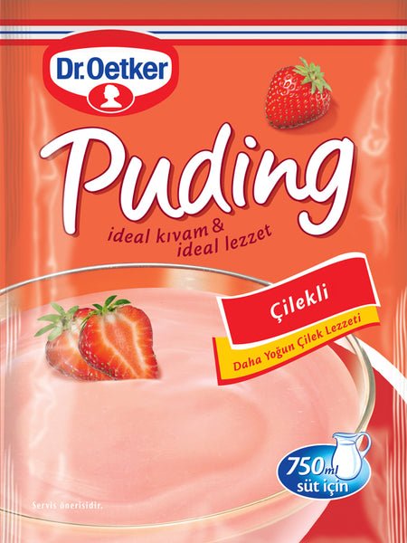 Dr.Oetker Pudding Au Fraise 125 gr