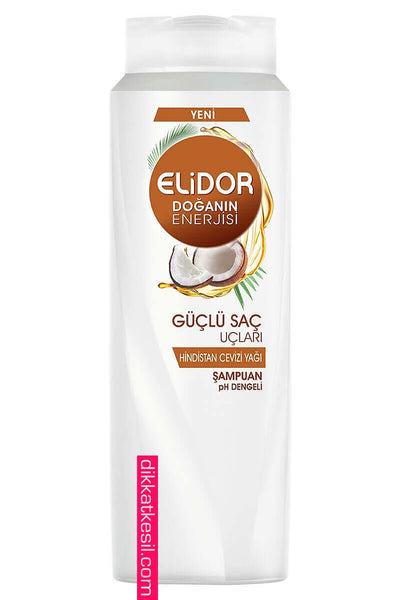 Elidor Shampoing  Pour Les cheveux Puissants au Noix de Coco ( Blanc ) 500 ml