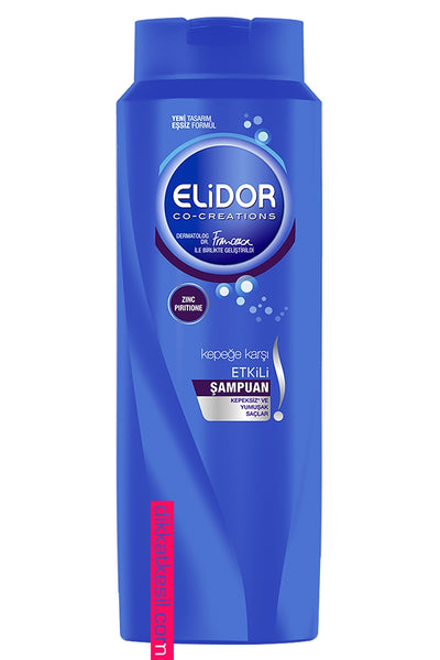 Elidor Şampuan Kepeğe Karşı Etkili (Mavi) 400ml