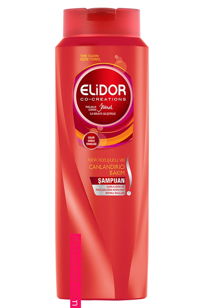 Elidor Shampoing  Pour La Protection de Coloration ( Rouge ) 650 ml