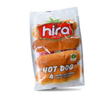 Hira Pain d'Hot Dog 4 Pieces