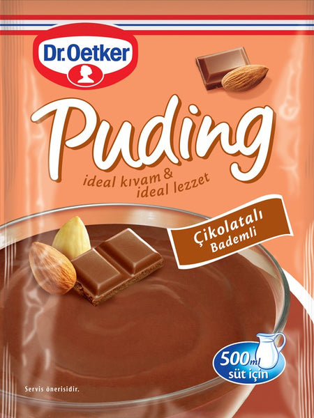 Dr.Oetker Pudding Au Chocolat et Amande 100 gr